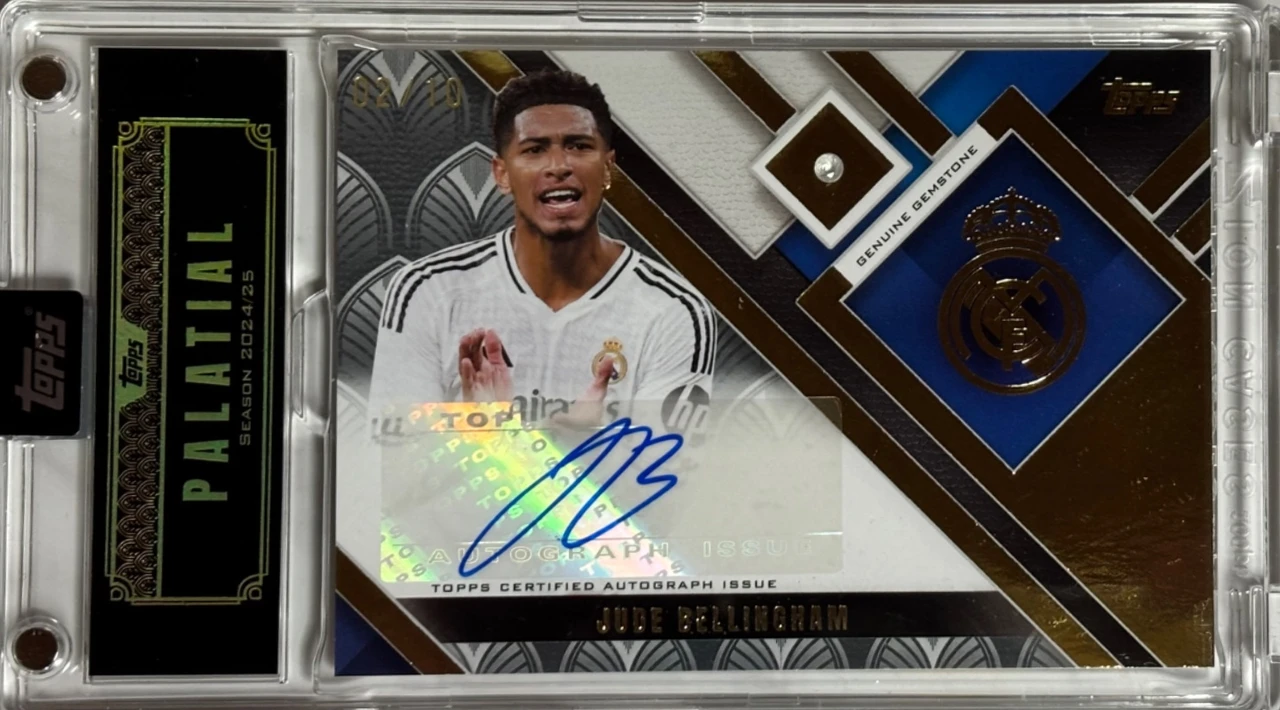2024-25 Topps Palatial Real Madrid Soccer Jude Bellingham