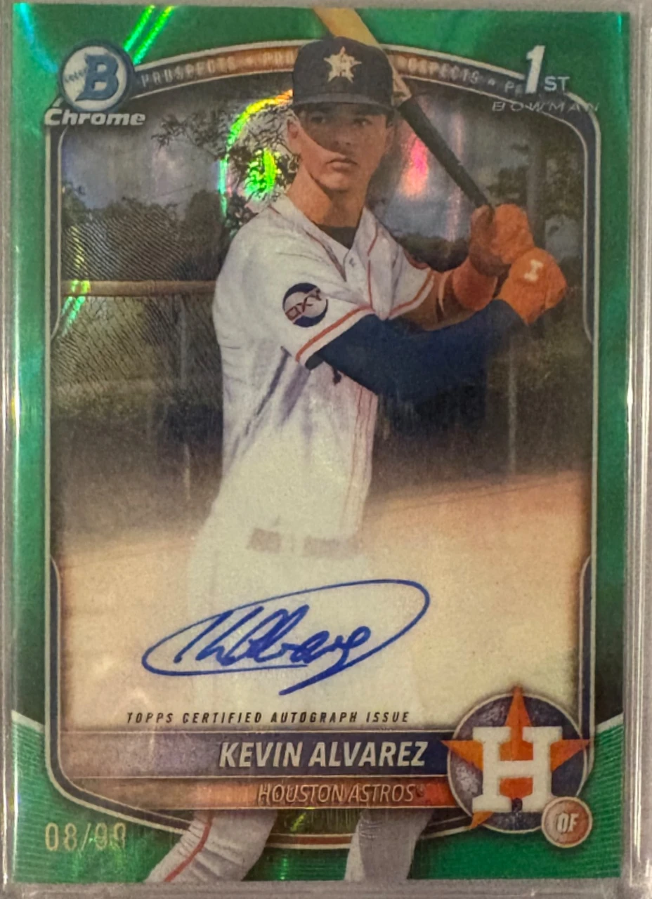 2025 Bowman Chrome Kevin Alvarez 1st Bowman Autograph