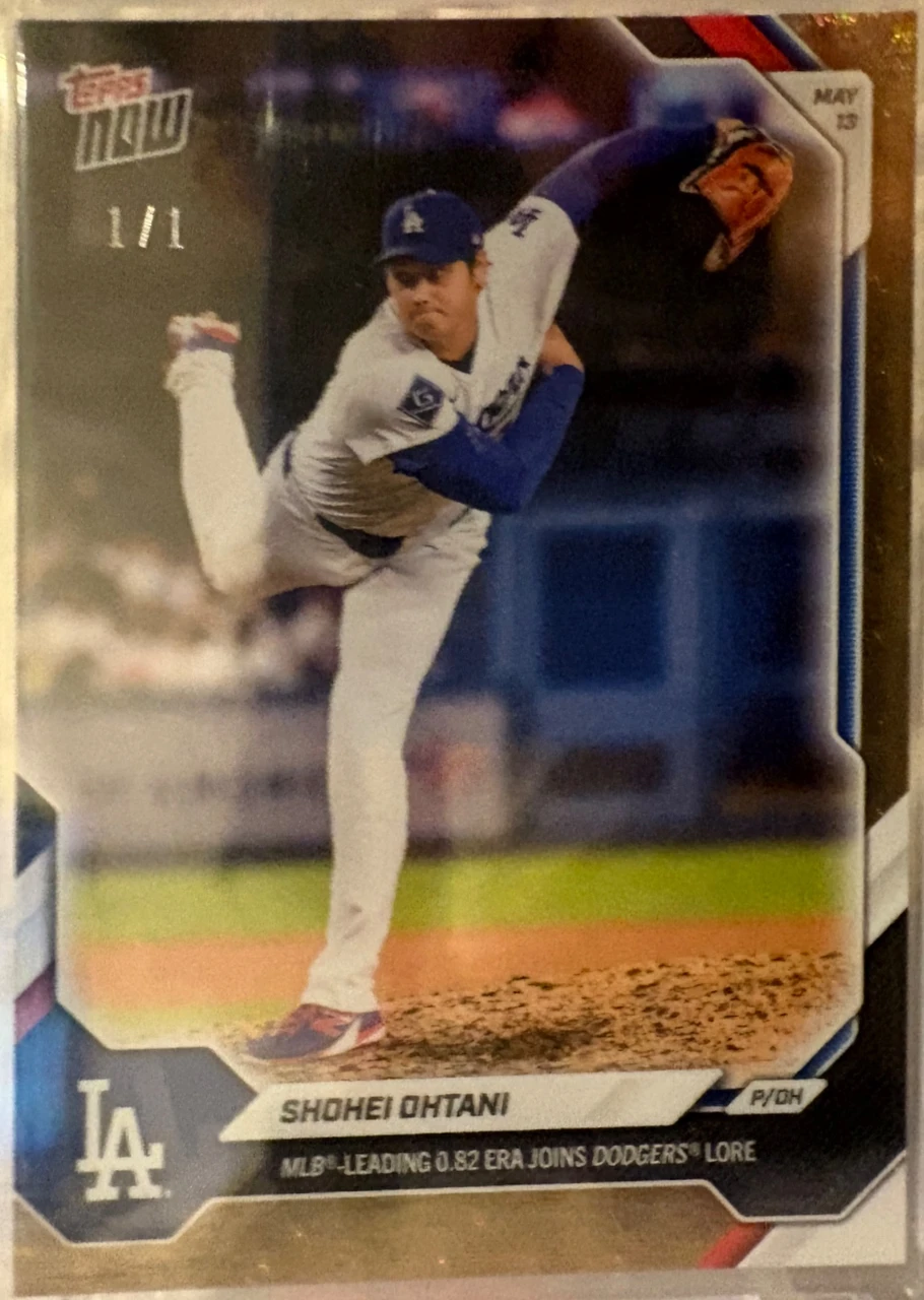 2026 Topps Now Shohei Ohtani 1/1