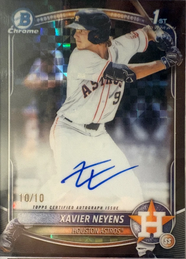 2025 Bowman Draft Xavier Neyens 1st Bowman Autograph