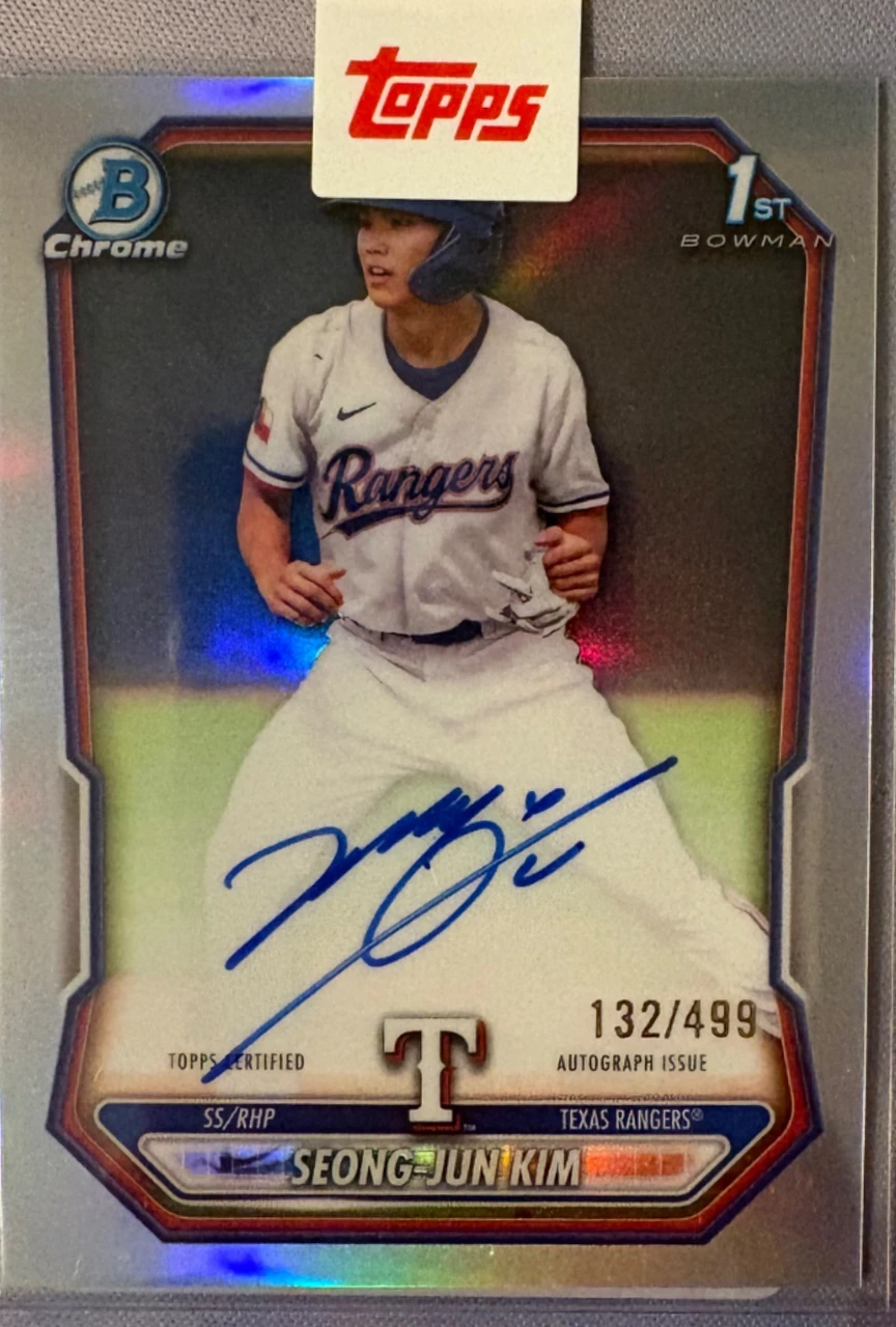 2026 Bowman Seong-Jun Kim 1st Bowman Autograph