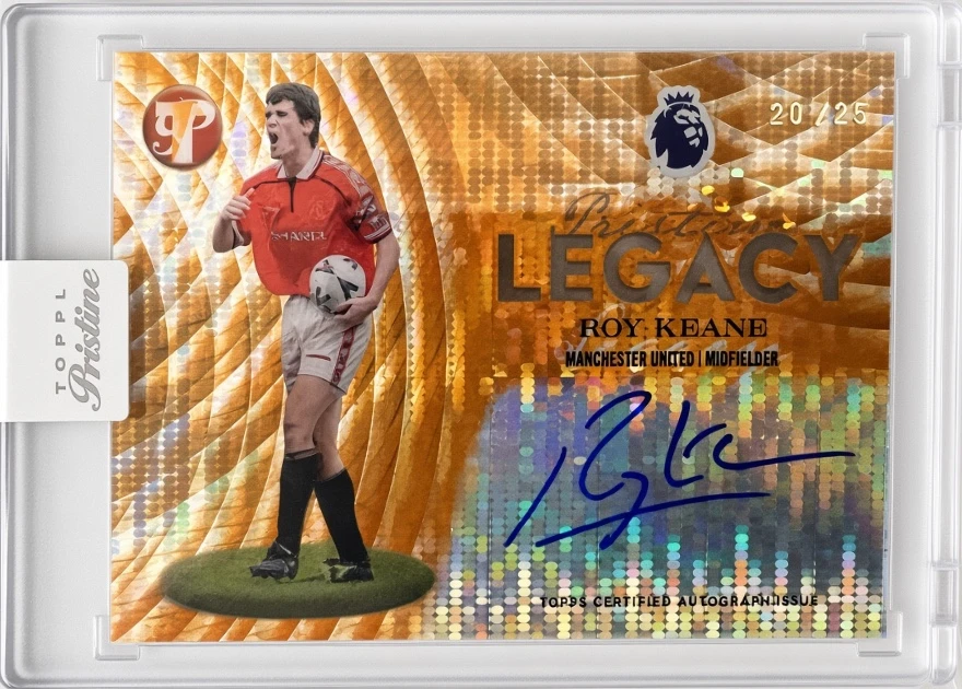 2026 TOPPS PRISTINE PREMIER LEAGUE SOCCER Roy Keane Legacy Autograph