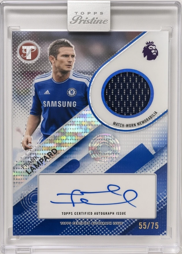 2026 TOPPS PRISTINE PREMIER LEAGUE SOCCER Frank Lampard Auto Relic