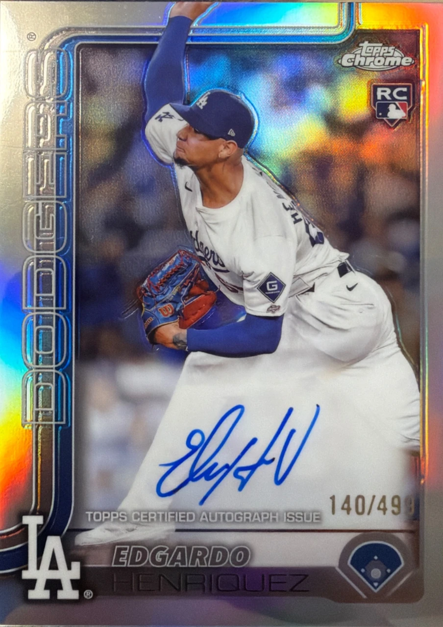2024 Topps Chrome Edgardo Henriquez Autograph
