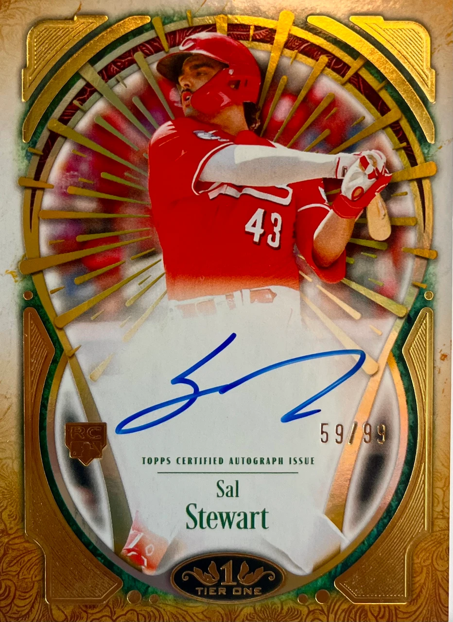 2026 Topps Tier One Sal Stewart Autograph