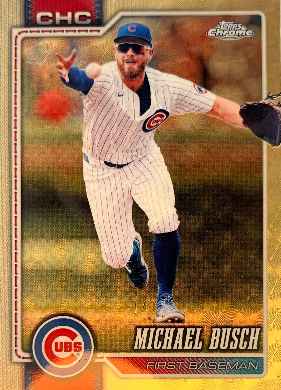 2026 Topps Chrome Michael Busch superfractor