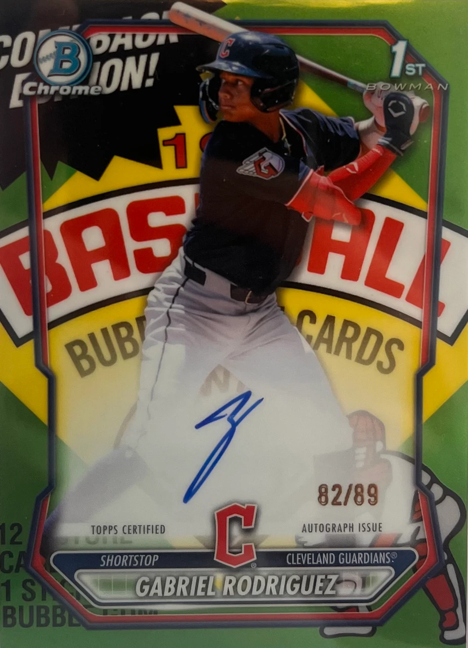 2026 Bowman Chrome Gabriel Rodriguez Autograph