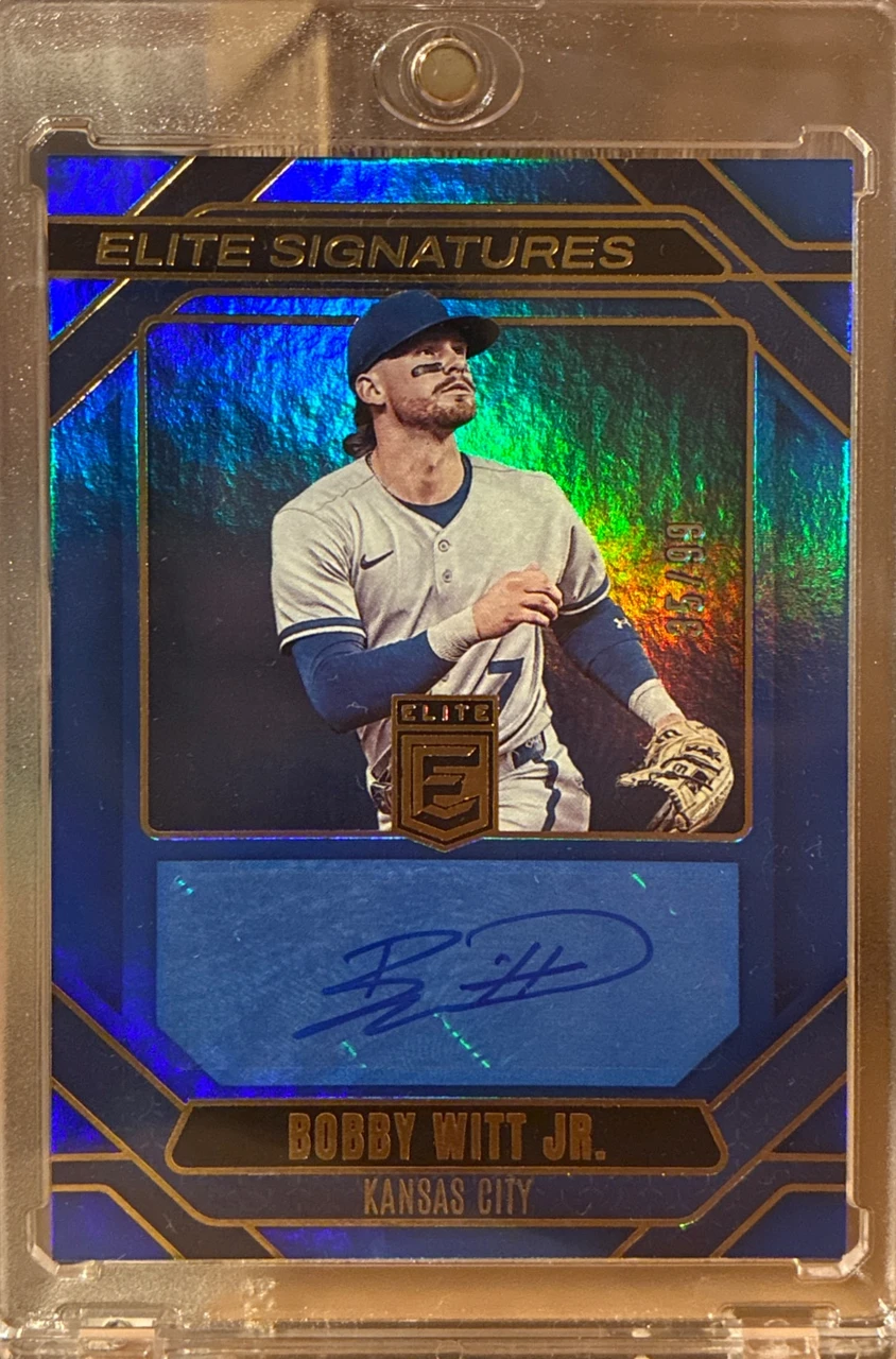 BOBBY WITT JR. AUTO 35/55 PANINI