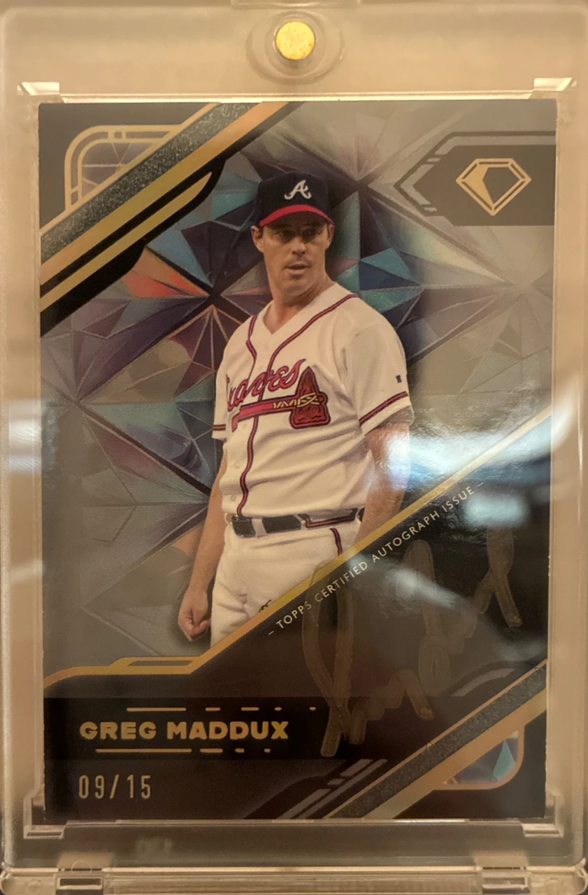 GREG MADDUX AUTO 9/15