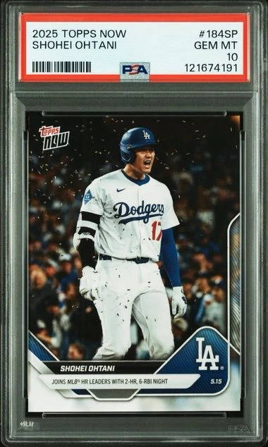 2025 TOPPS NOW #184SP SHOHEI OHTANI