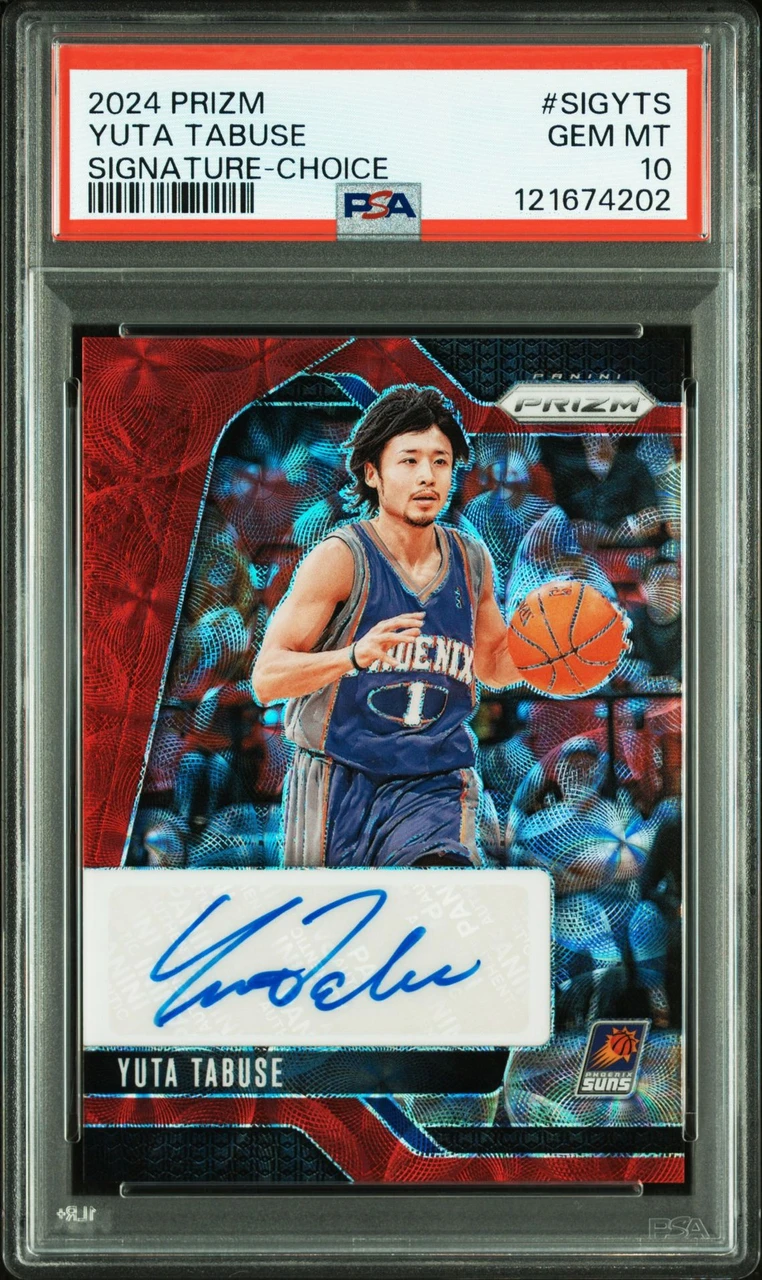2024 PANINI PRIZM SIGNATURES #SIGYTS YUTA TABUSE CHOICE
