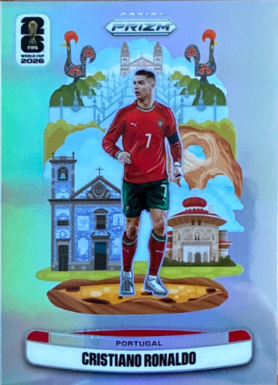 2026 Panini Prizm FIFA World Cup 2026 Panini Prizm FIFA World Cup National Landmarks  Cristiano Ronaldo