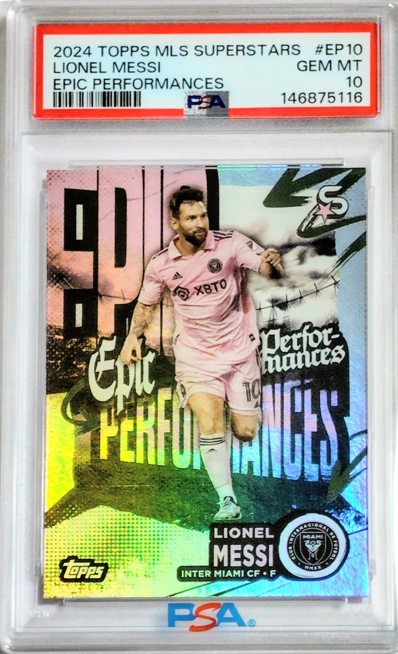 TOPPS MLS SUPERSTARS EPIC PERFORMANCES #EP10 LIONEL MESSI