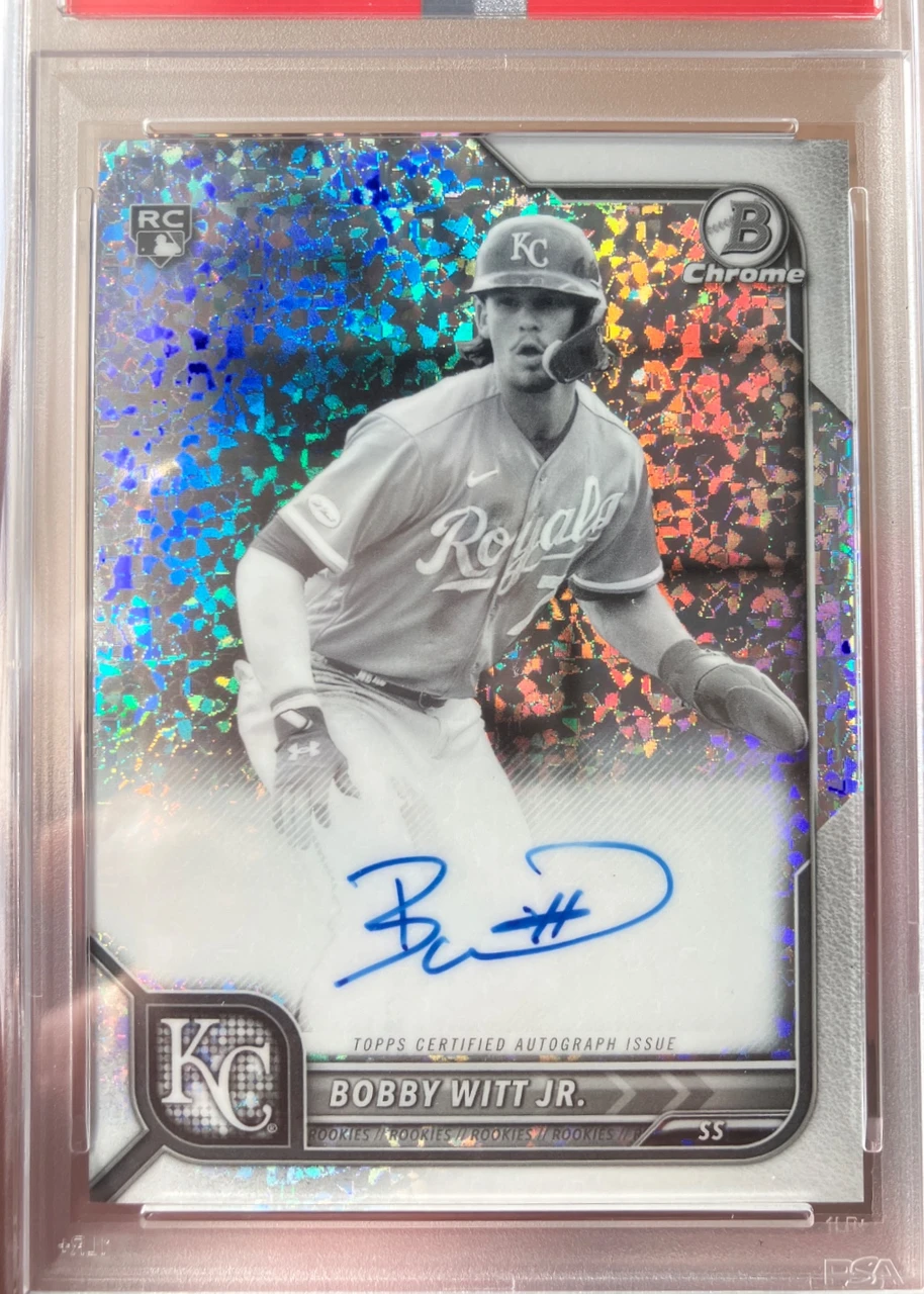 2022 Bowman Chrome Bobby Witt Jr. Rookie Autograph