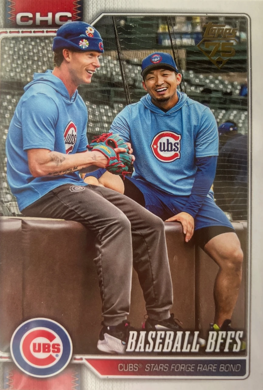 2026 Topps Baseball BFFs #126 Pete Crow-Armstrong / Seiya Suzuki