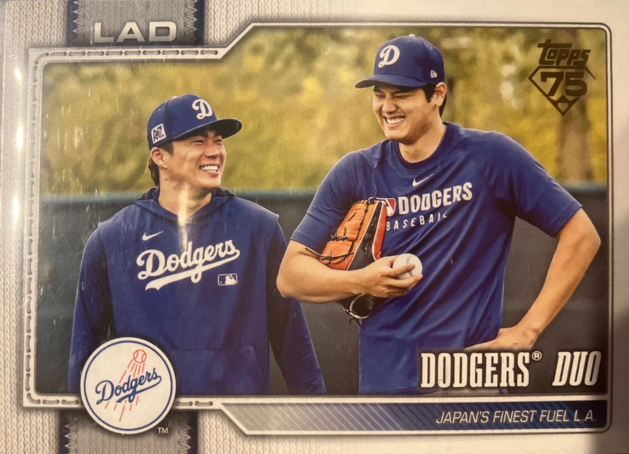2026 Topps Dodgers Duo Shohei Ohtani / Yoshinobu Yamamoto