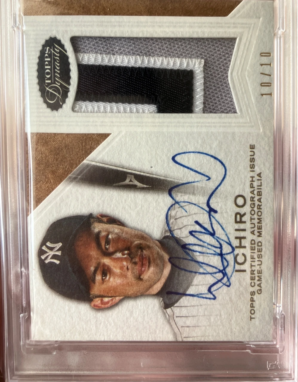 2016 Topps Dynasty Ichiro Autograph Patch