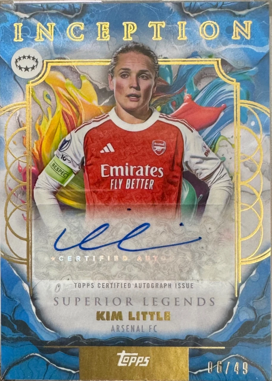 2023-24 Topps Inception Kim Little Superior Legends Autograph