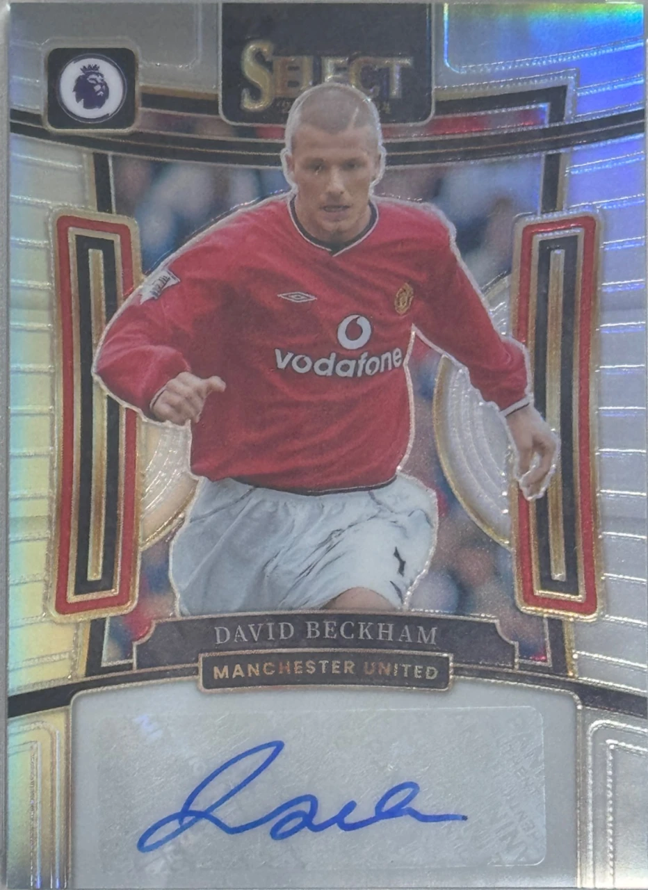 2023-24 Panini Select Premier League David Beckham Autograph