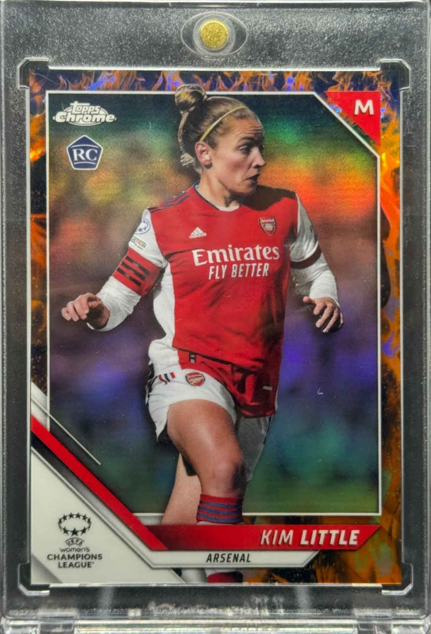 2022 Topps Chrome UEFA Women's Champions League Kim Little