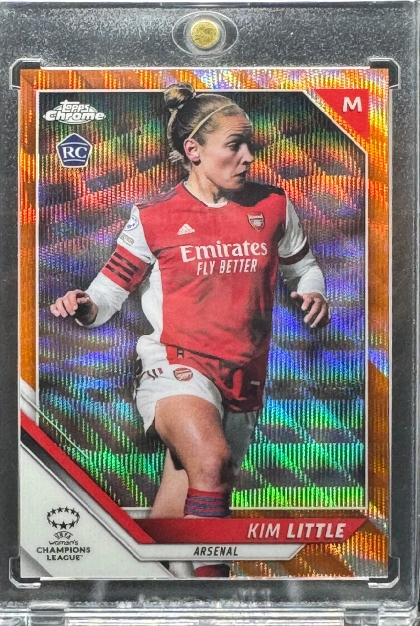 2022 Topps Chrome UEFA Women's Champions League Kim Little