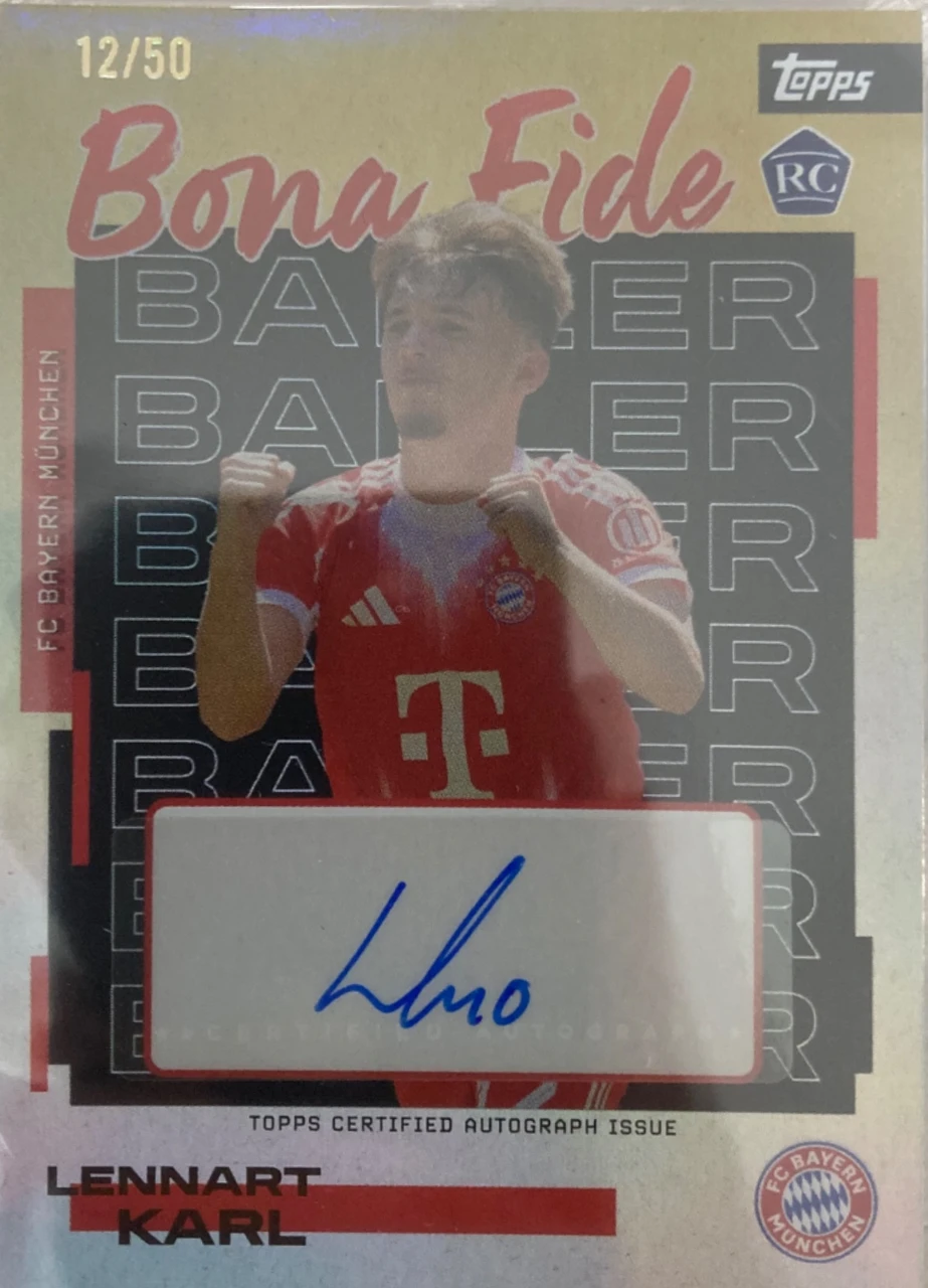 Lennart Karl Bona Fide Autograph