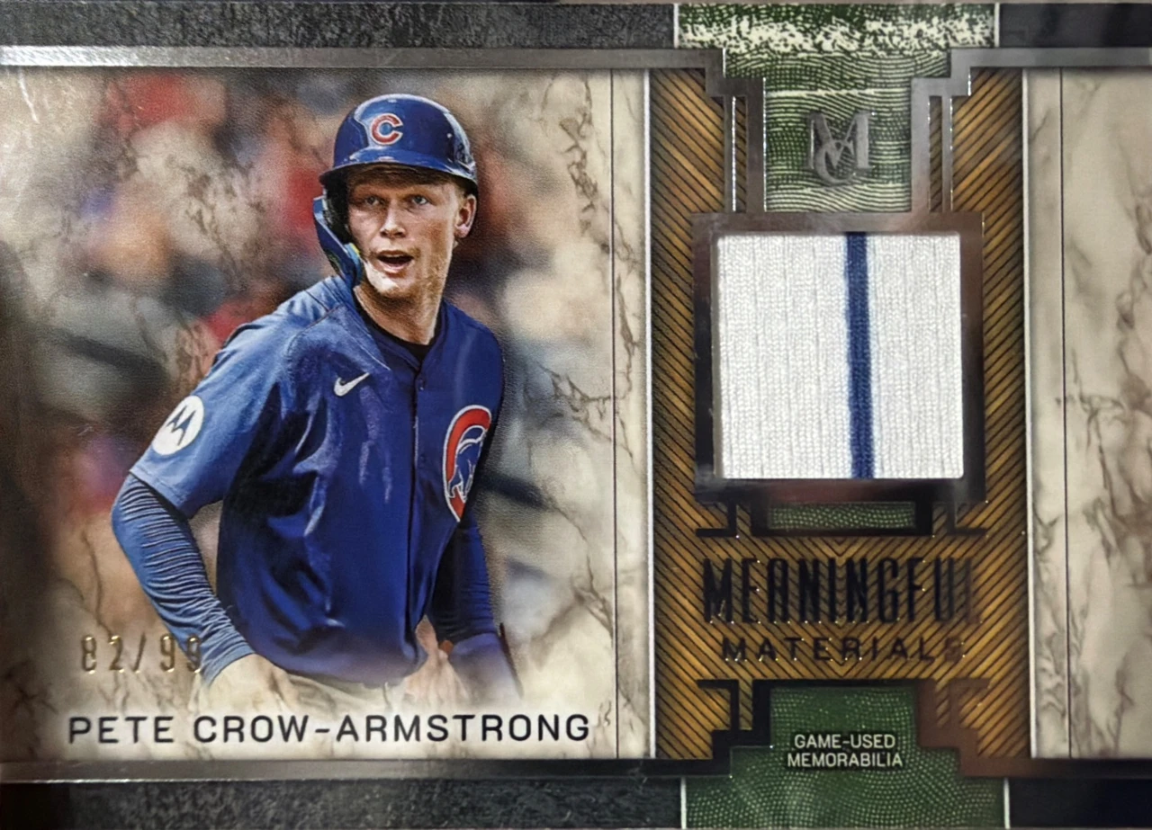 Topps Museum Collection 2025 Pete Crow-Armstrong