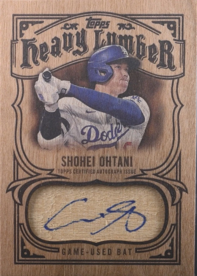 Ohtani Heavy Lumber Autographed Relics