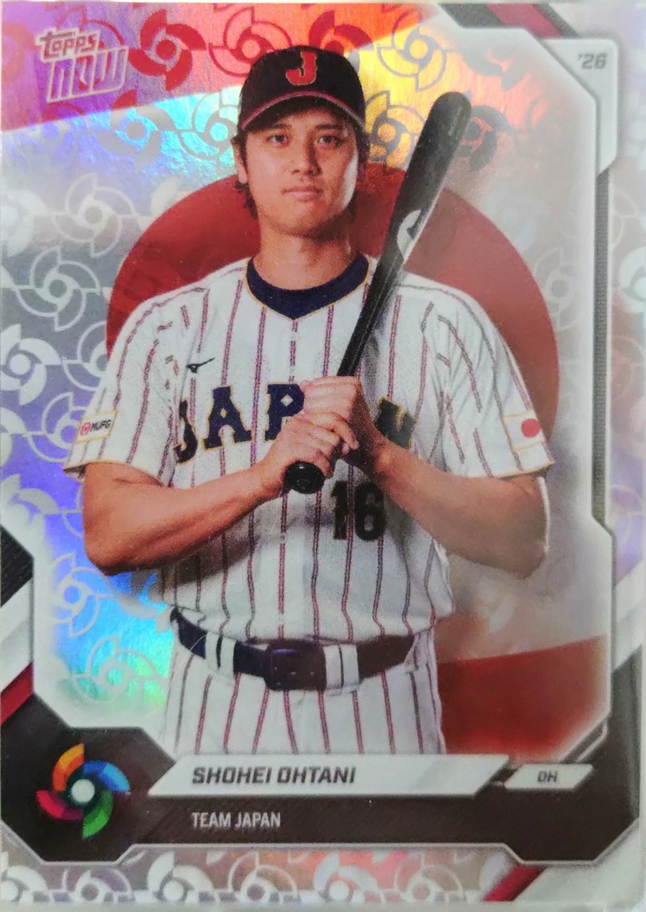 2026 Topps Now Shohei Ohtani Team Japan