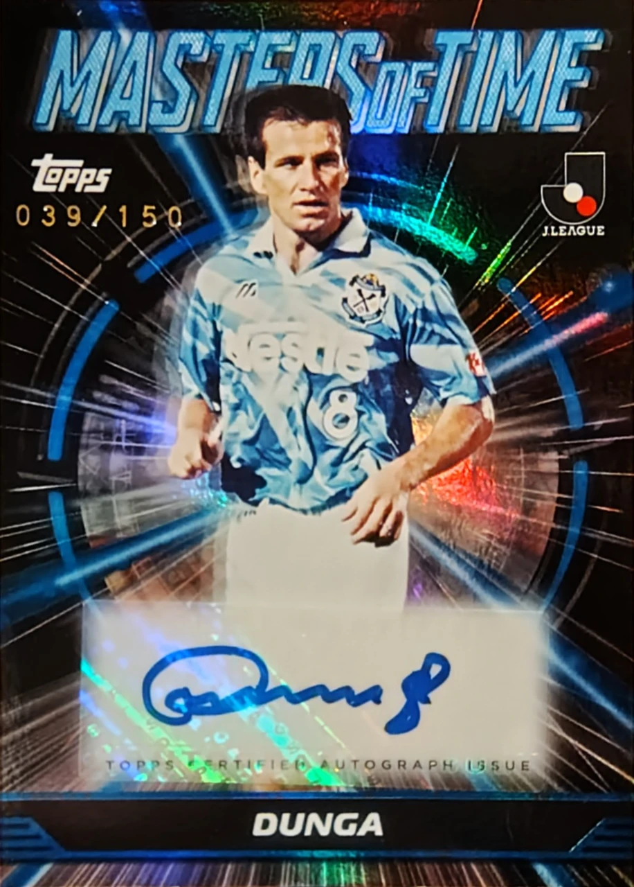 Dunga 2024 Topps J.League Masters of Time Autograph