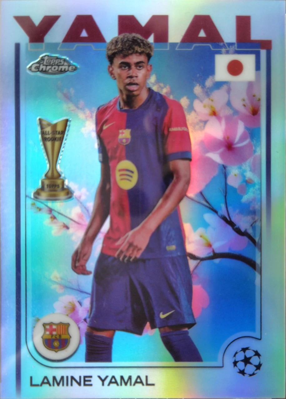 2024 Topps Chrome Lamine Yamal All-Star Rookie