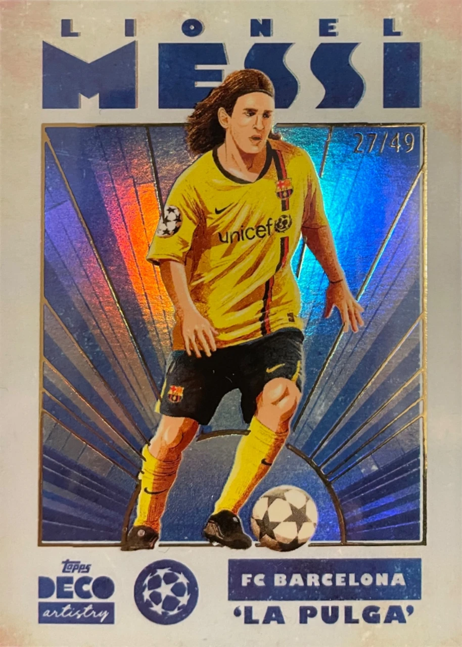 2023 Topps Deco Artistry Lionel Messi