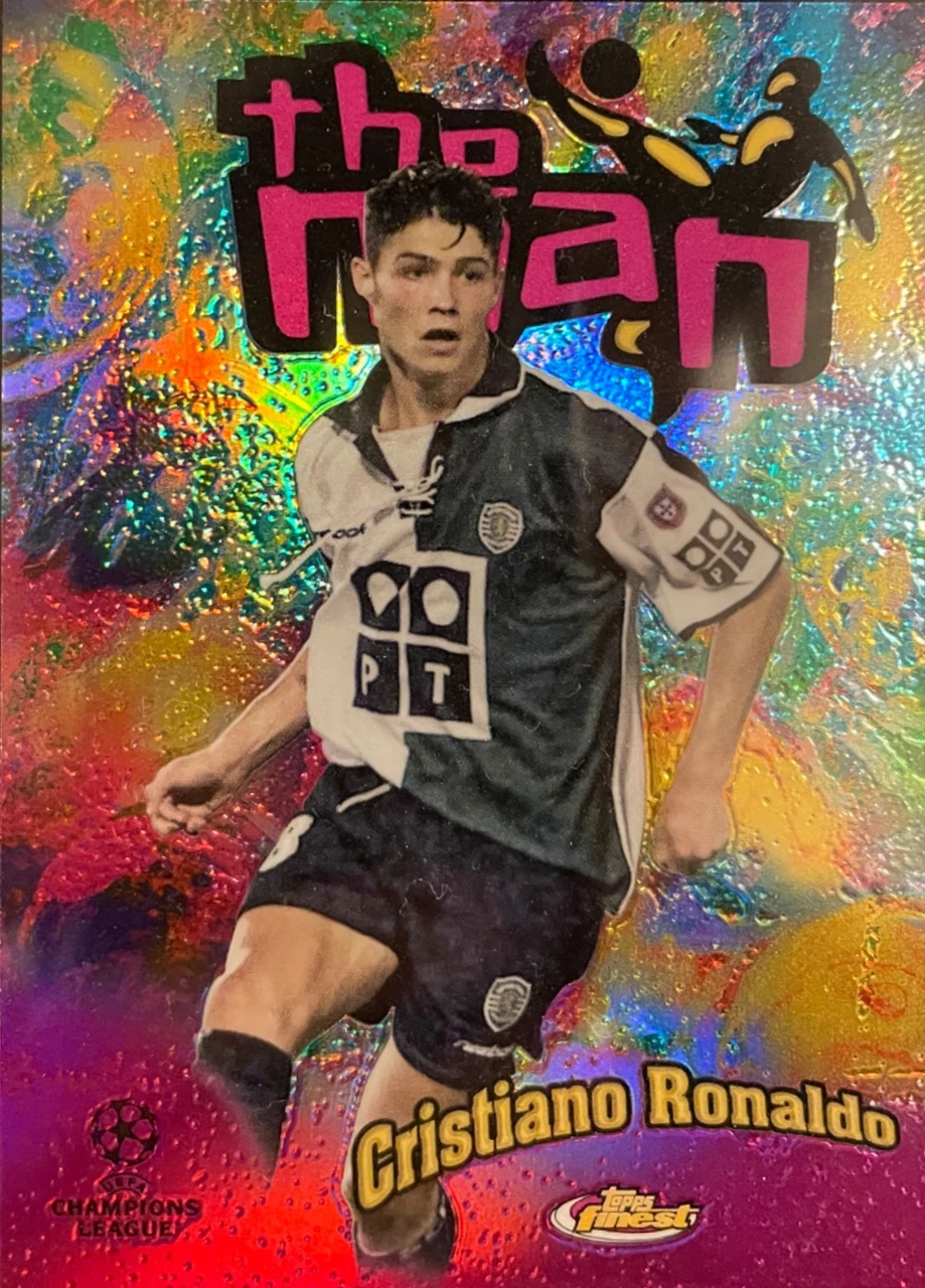 2003 Topps Finest Cristiano Ronaldo The Man