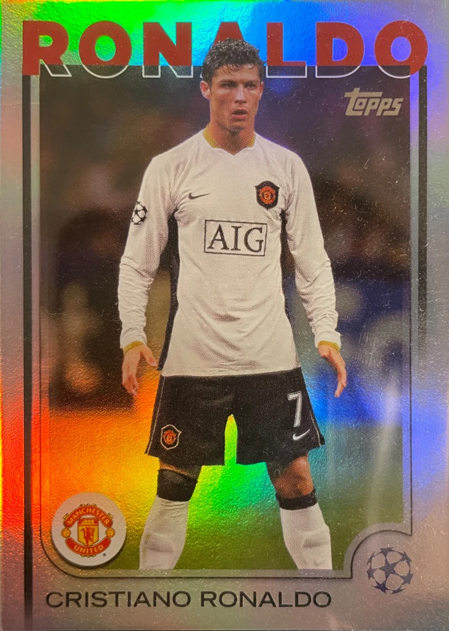 2008-09 Topps UEFA Champions League Cristiano Ronaldo