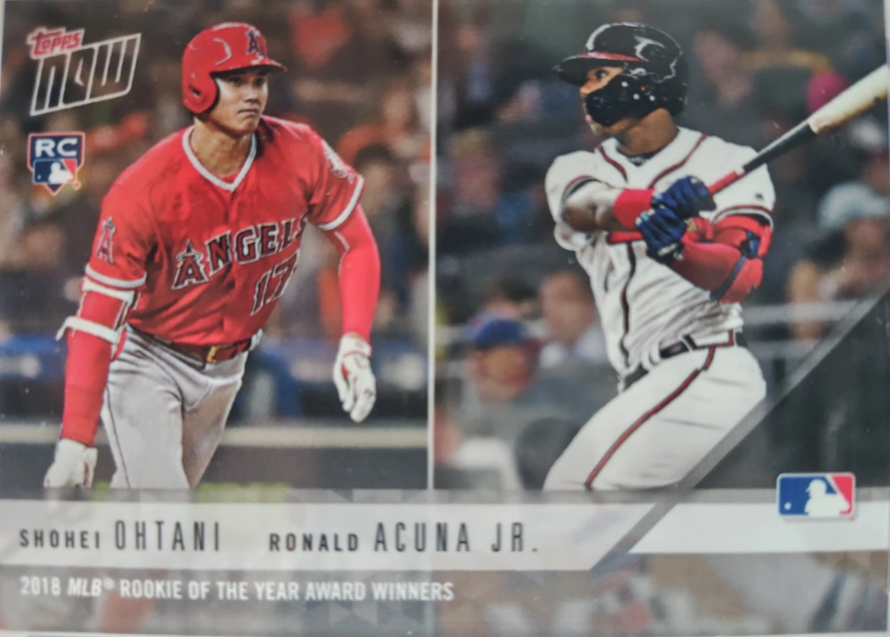 ROY Ronald Acuña Jr.／ Shohei Ohtani