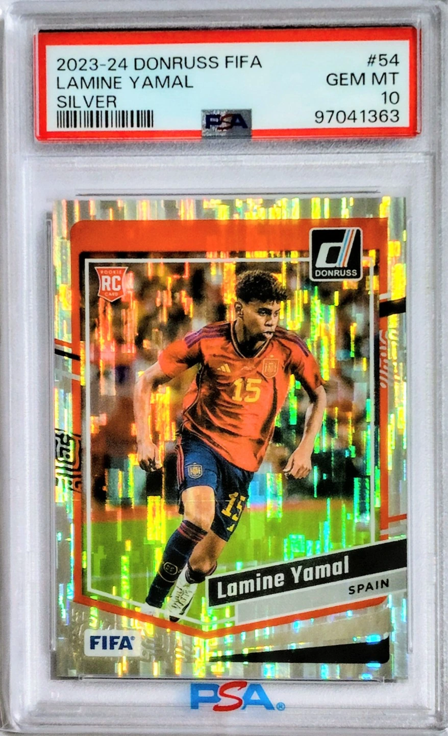 PANINI DONRUSS FIFA #54 LAMINE YAMAL SILVER