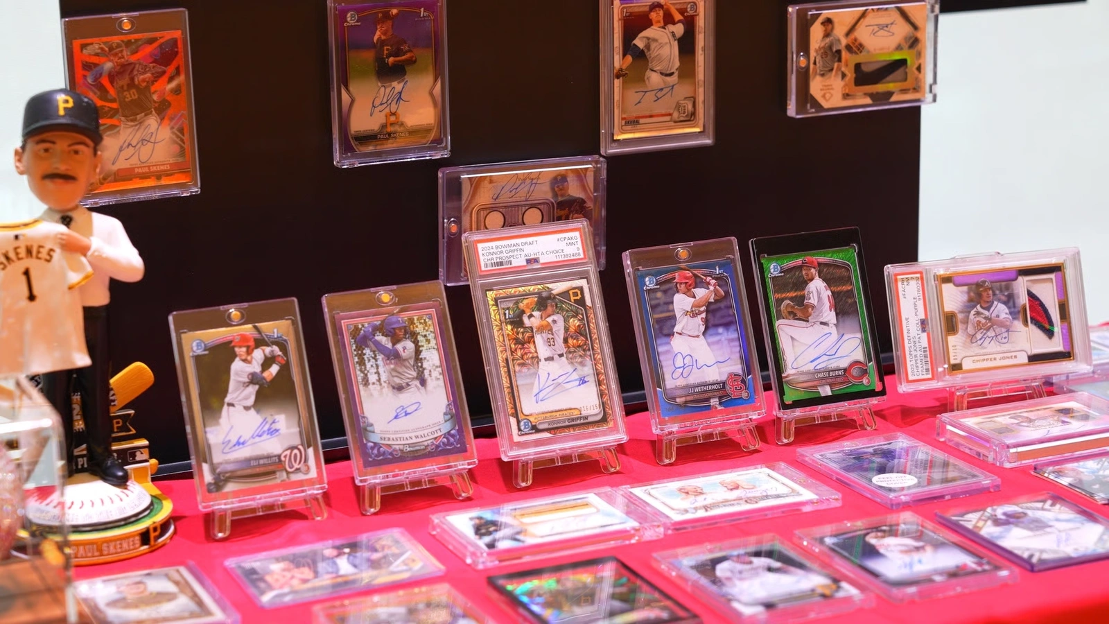 Le carte esposte a SPORTSCARD CONNECT #4.